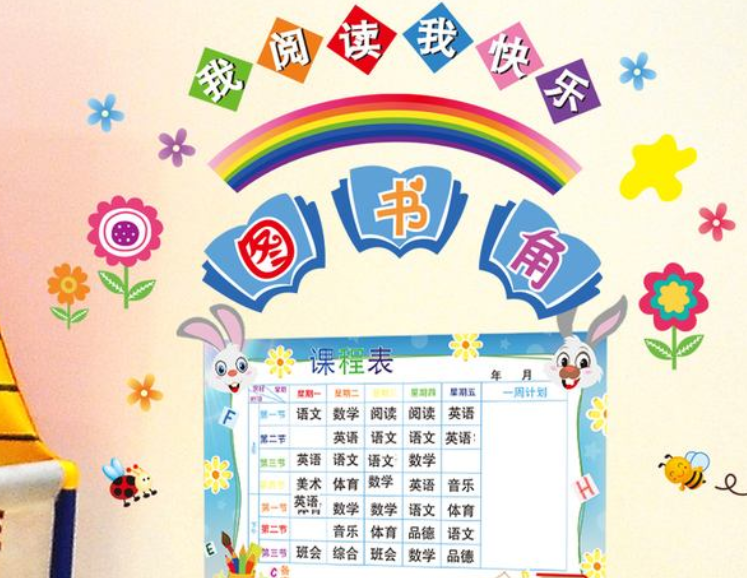 貼畫小學幼兒園班級文化墻貼紙教室布置墻