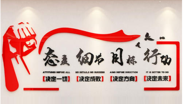 公司辦公室勵(lì)志墻貼企業(yè)文化墻壁銷售部業(yè)績(jī)激勵(lì)