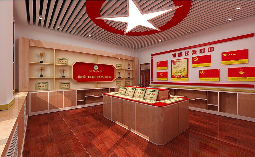 校園建設(shè)文化墻制作效果圖