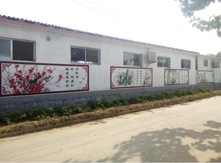 戶外文化墻制作效果圖
