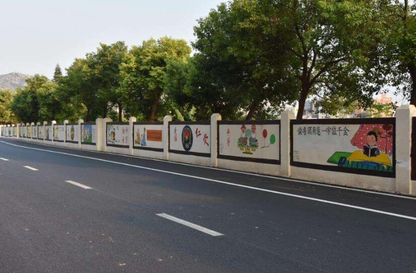 公路文化墻制作效果圖