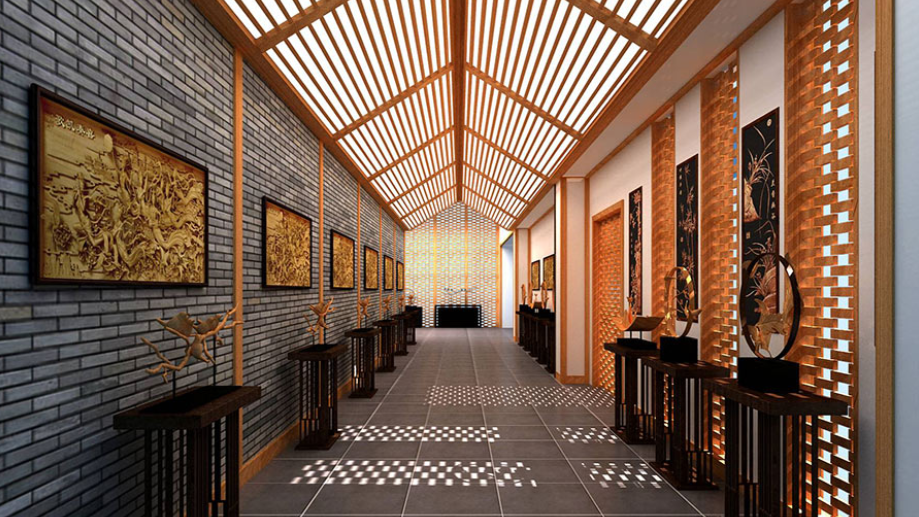 木易文化展示館文化墻設計5