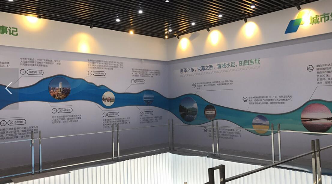 農業展廳文化墻制作效果圖