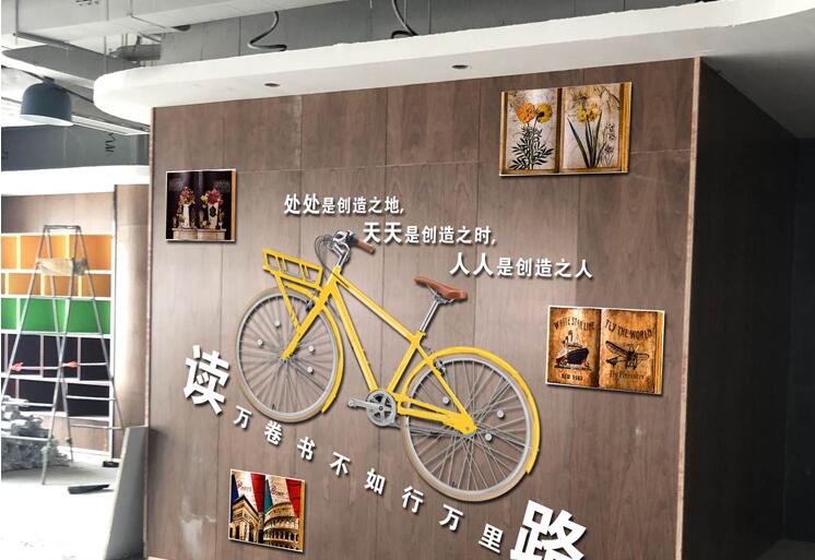 孵化中心基地文化墻設計