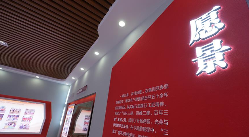 企業公司文化墻設計制作8