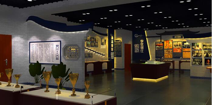 小學(xué)校史館文化墻制作