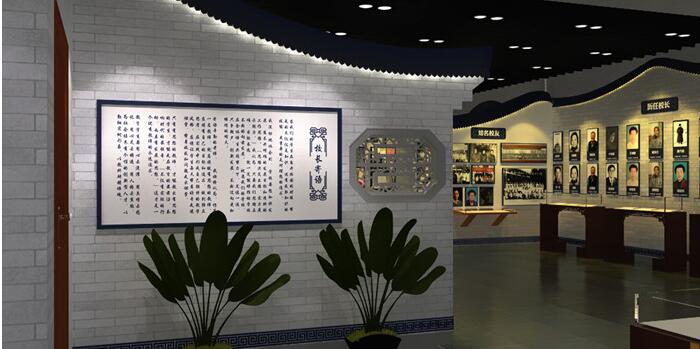 小學(xué)校史館文化墻制作